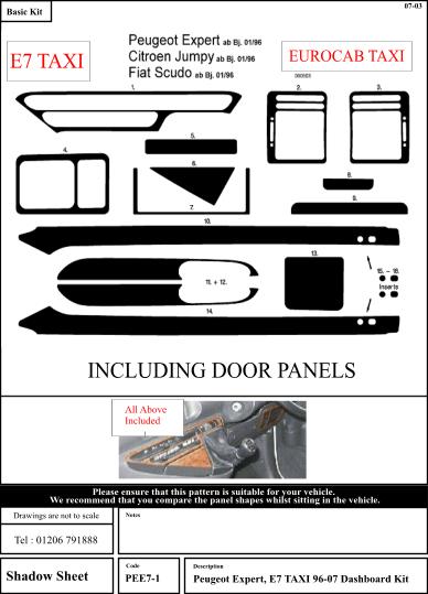 PEUGEOT E7 TAXI EUROCAB